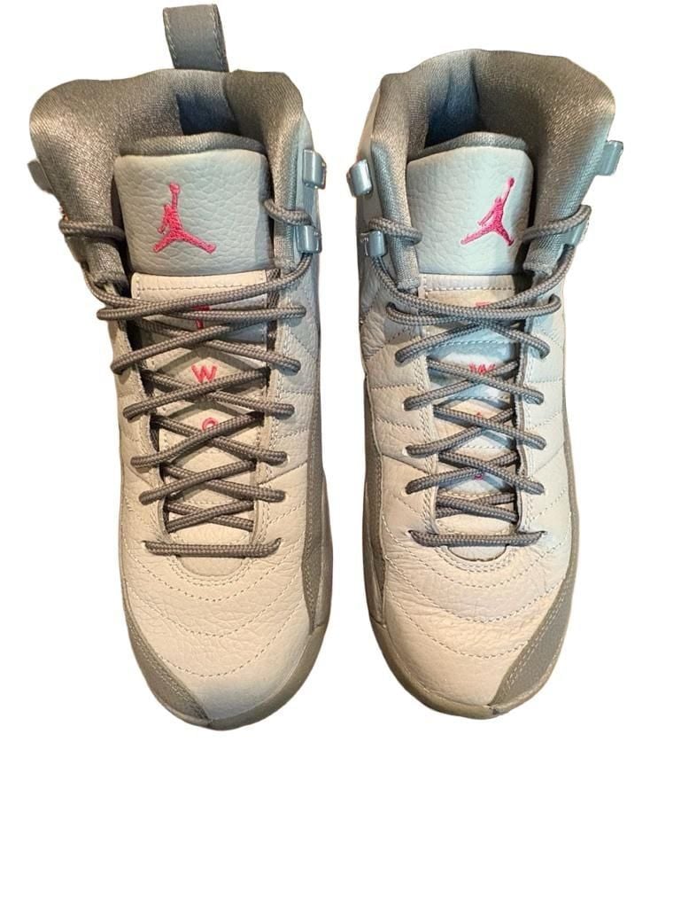 Nike Air Jordan 12 Retro GS Wolf Grey Vivid Pink 6