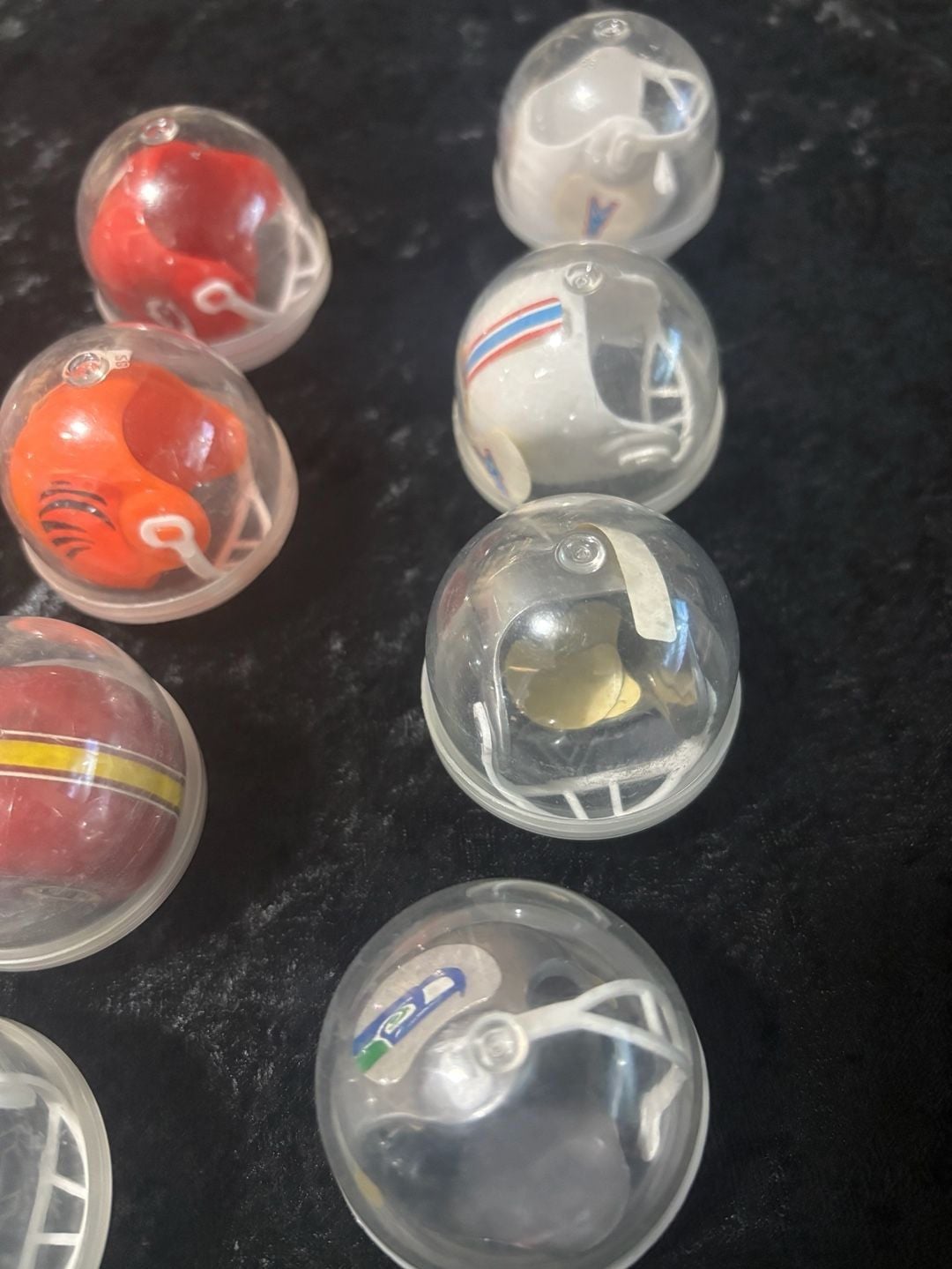 Vintage NFL Vending Machine Mini Helmets Lot 5