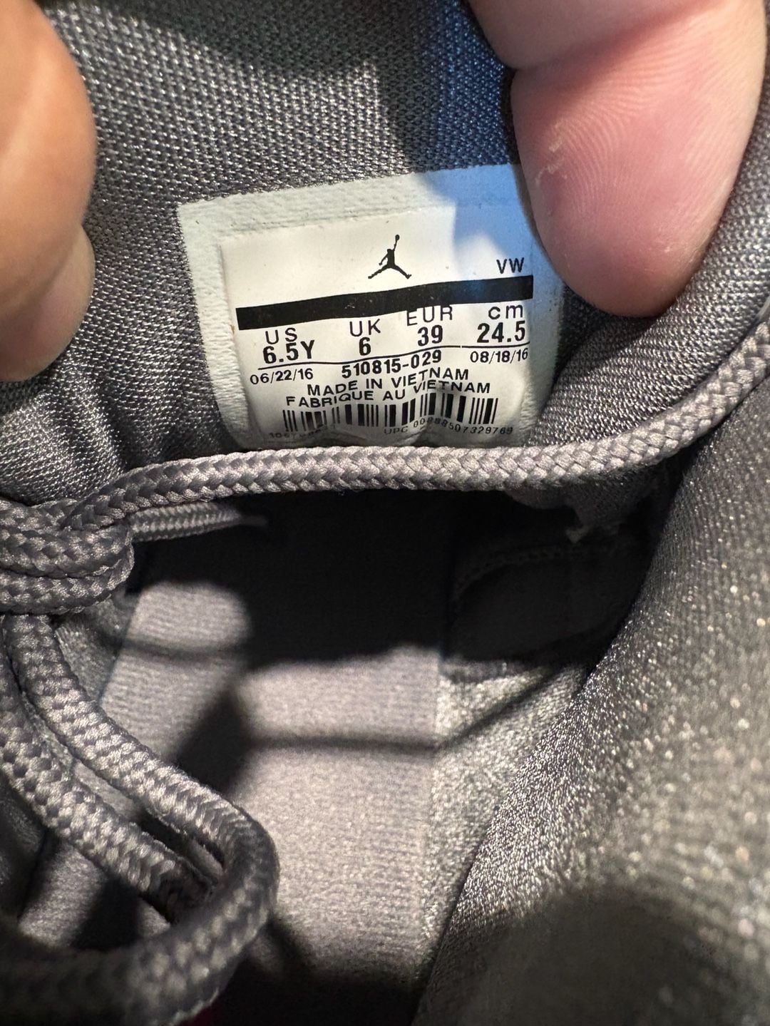 Nike Air Jordan 12 Retro GS Wolf Grey Vivid Pink 9