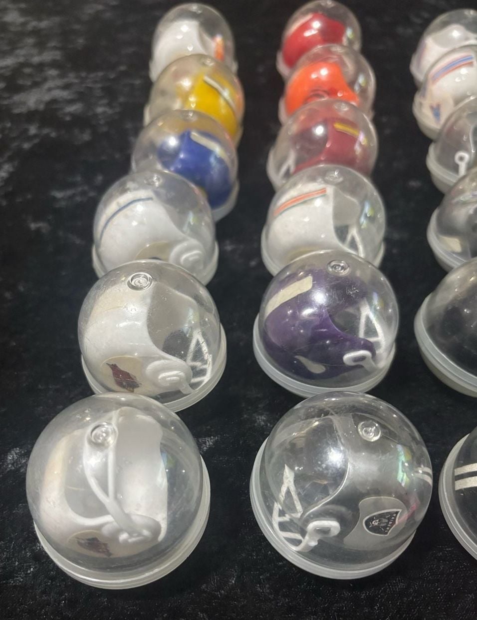 Vintage NFL Vending Machine Mini Helmets Lot 2