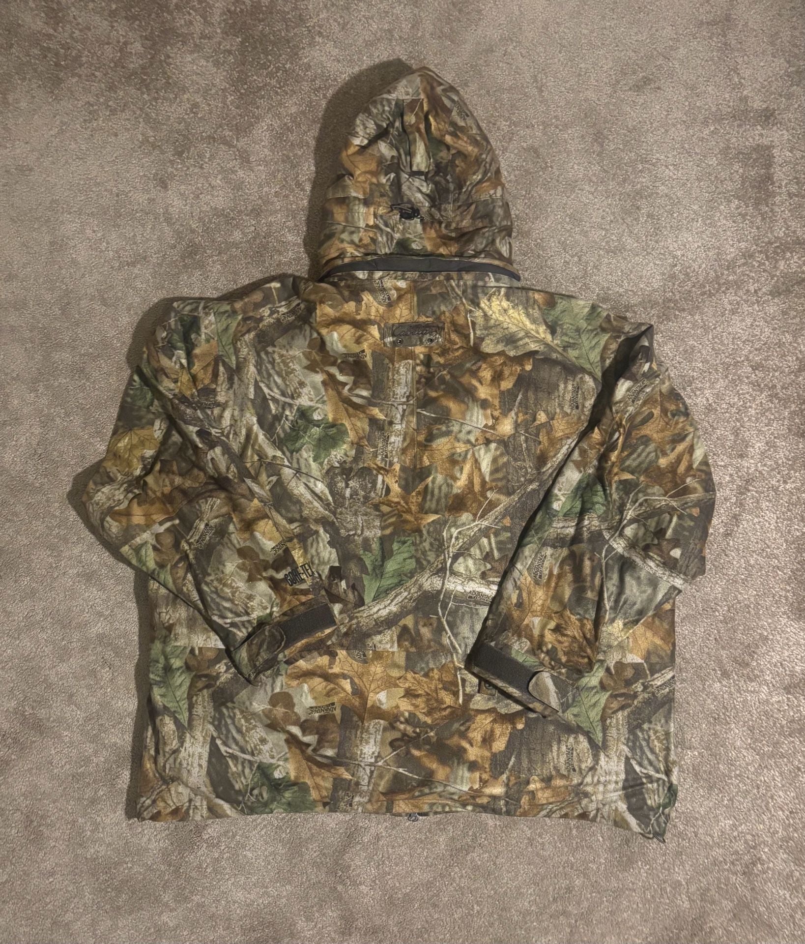 Cabela's Whitetail Clothing Gore-Tex Camo Hunting Parka Jacket Men's 3XL 6