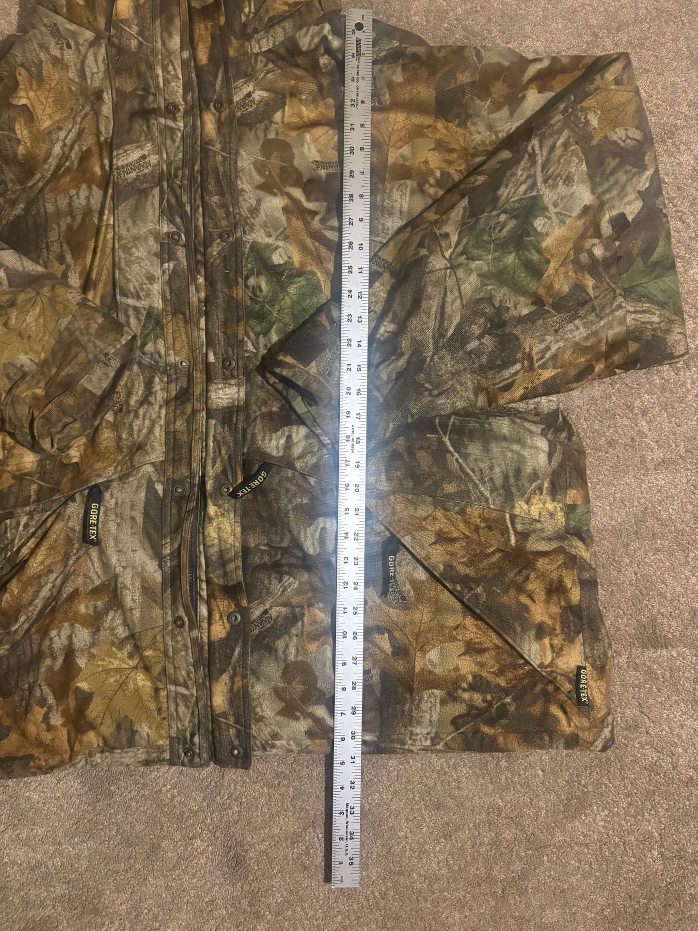 Cabela's Whitetail Clothing Gore-Tex Camo Hunting Parka Jacket Men's 3XL 8