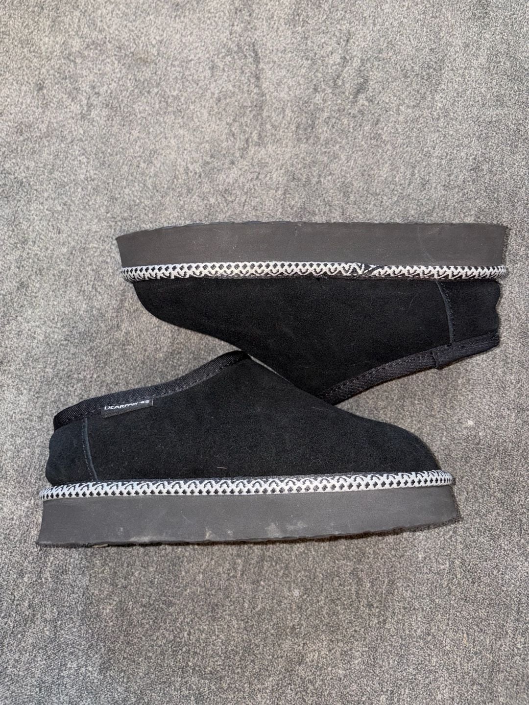 Bearpaw Youth Loki Slipper Size 1 Black 4