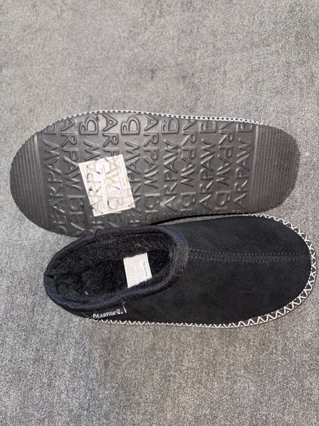 Bearpaw Youth Loki Slipper Size 1 Black 5