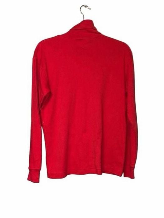 Ralph Lauren mens Turtleneck Size medium Red Cotton 4