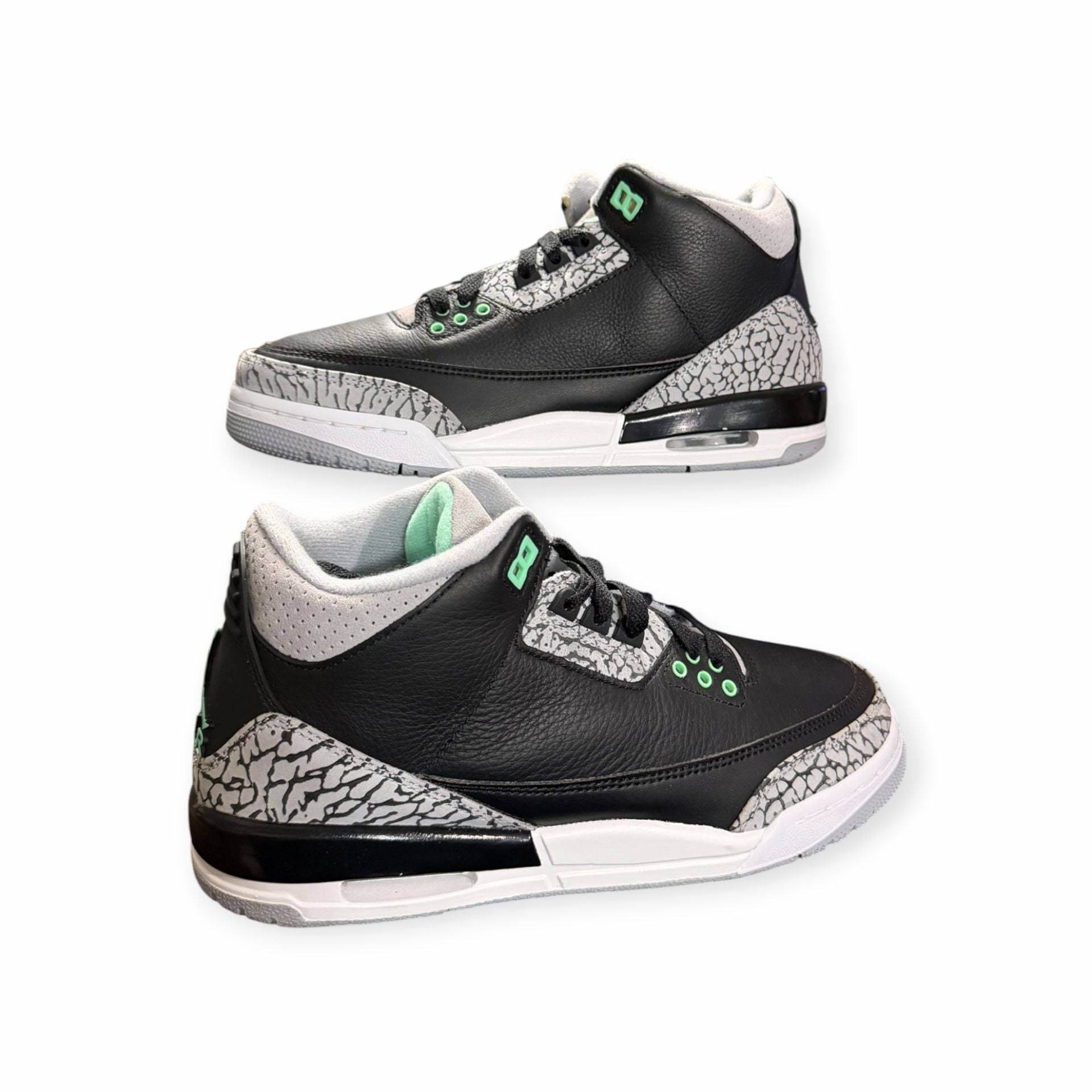 Jordan Air Jordan 3 Retro Size 7Y Green Glow 2