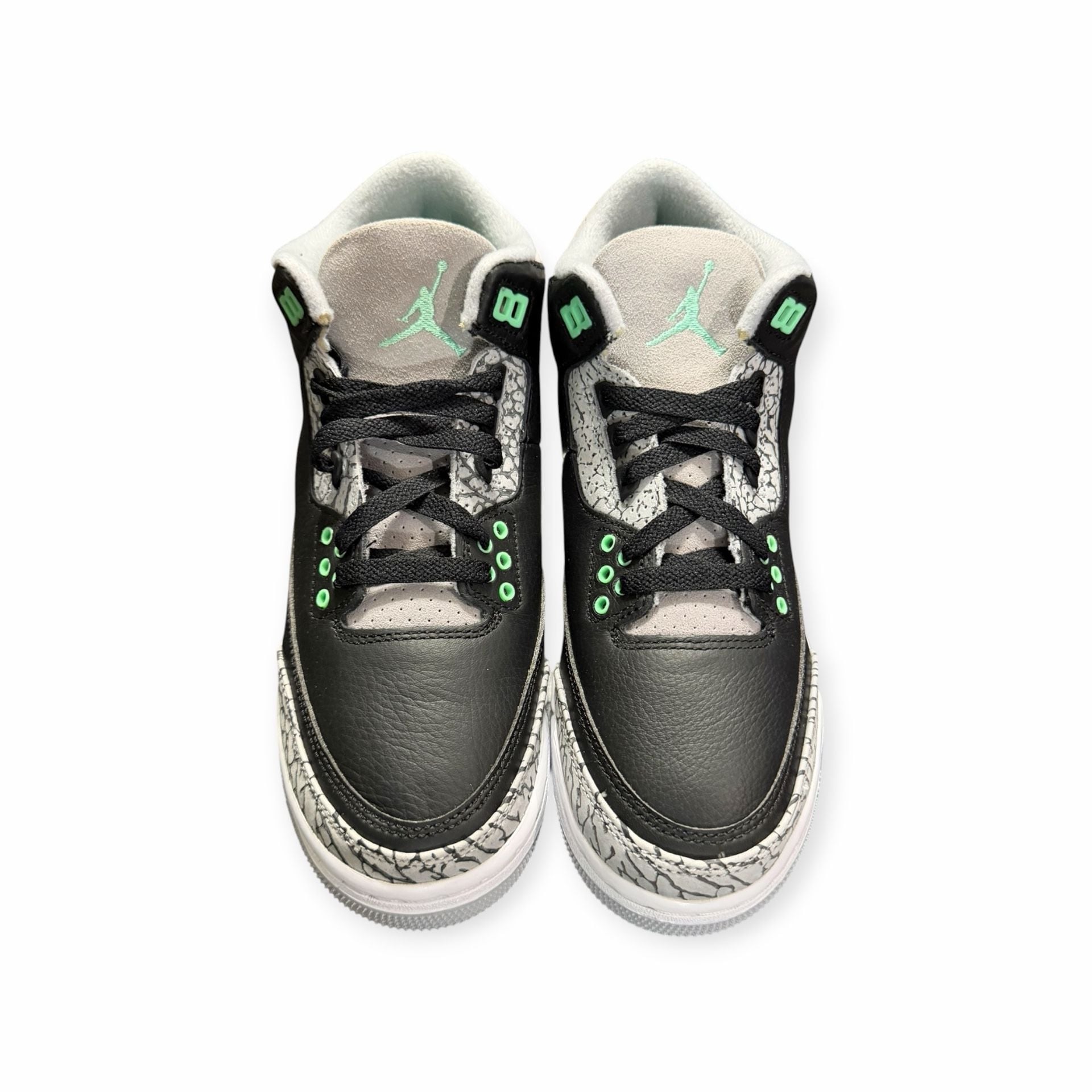 Jordan Air Jordan 3 Retro Size 7Y Green Glow 5