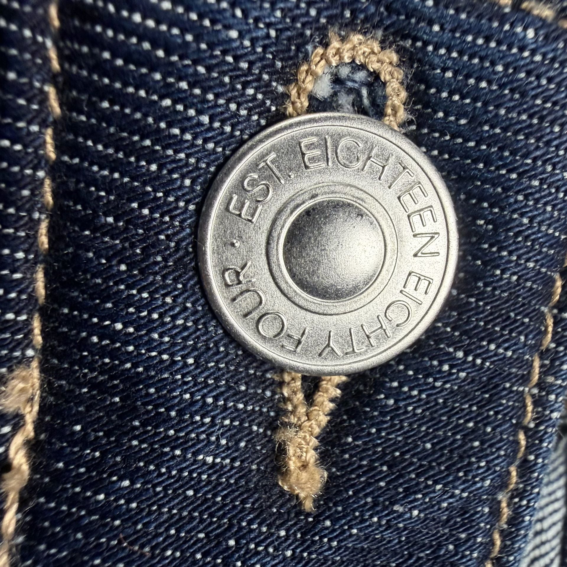 M&S Marks & Spencer Bootflare Jeans Size 24 Extra Short Dark Wash Stretch Denim 6