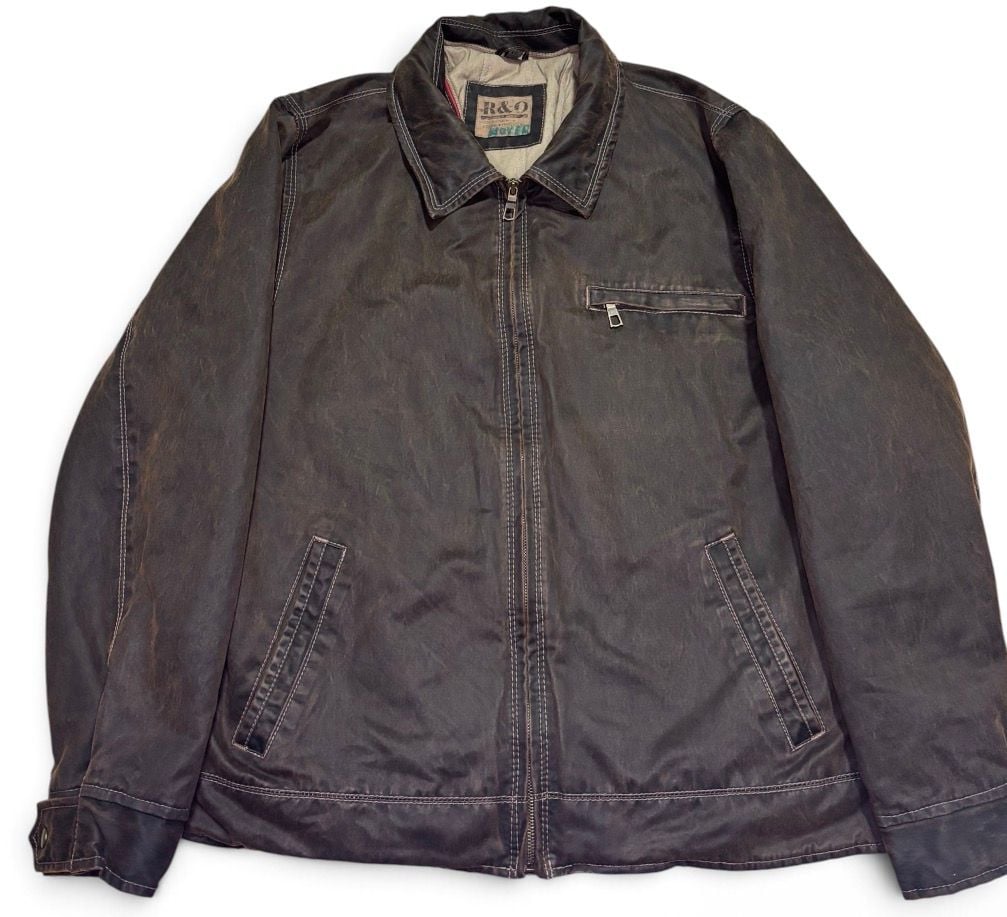 R&O Hooded Jacket Size XXL Brown 2