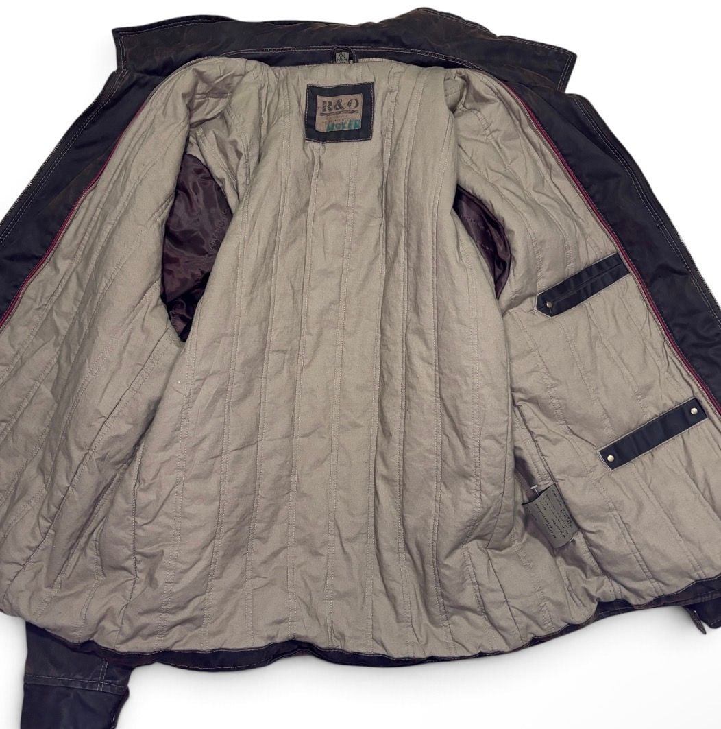 R&O Hooded Jacket Size XXL Brown 5