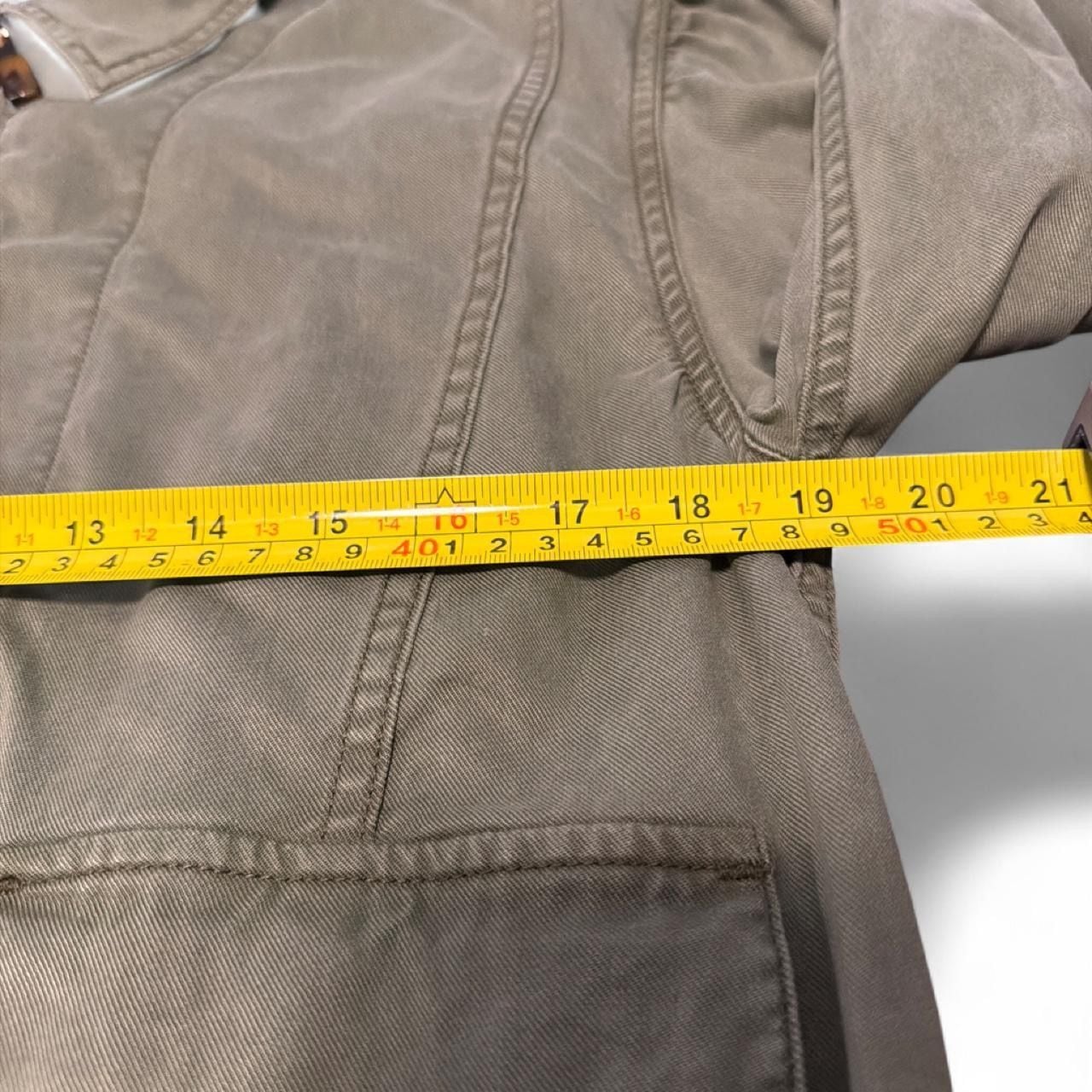 Scotch & Soda Zip Jacket Size M Green Cotton Utility 5