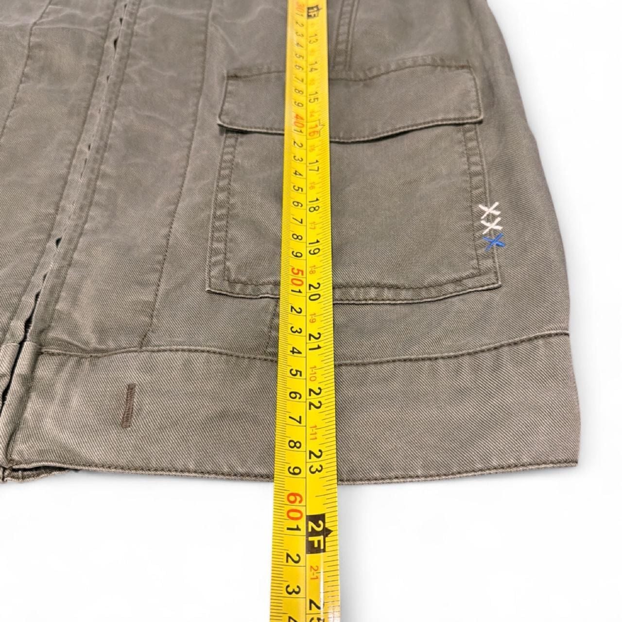 Scotch & Soda Zip Jacket Size M Green Cotton Utility 6