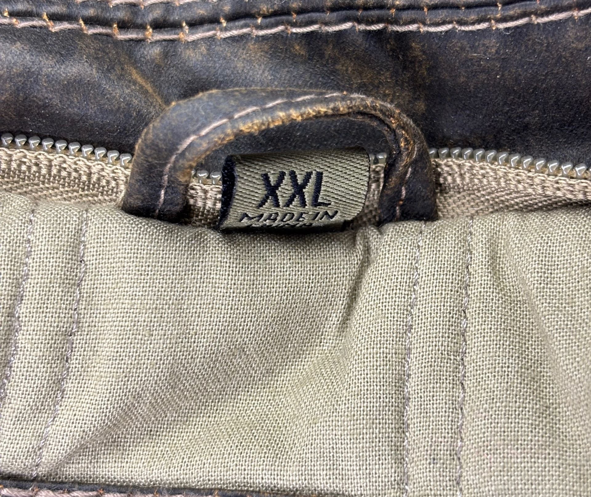 R&O Hooded Jacket Size XXL Brown 6