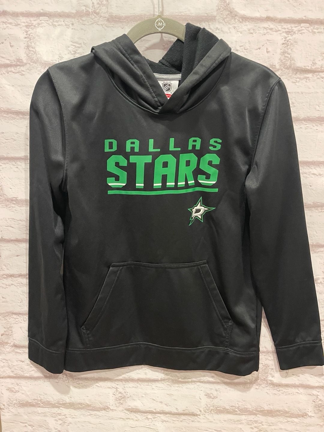 NHL Dallas Stars Youth Hoodie Black Pullover Sweatshirt 2