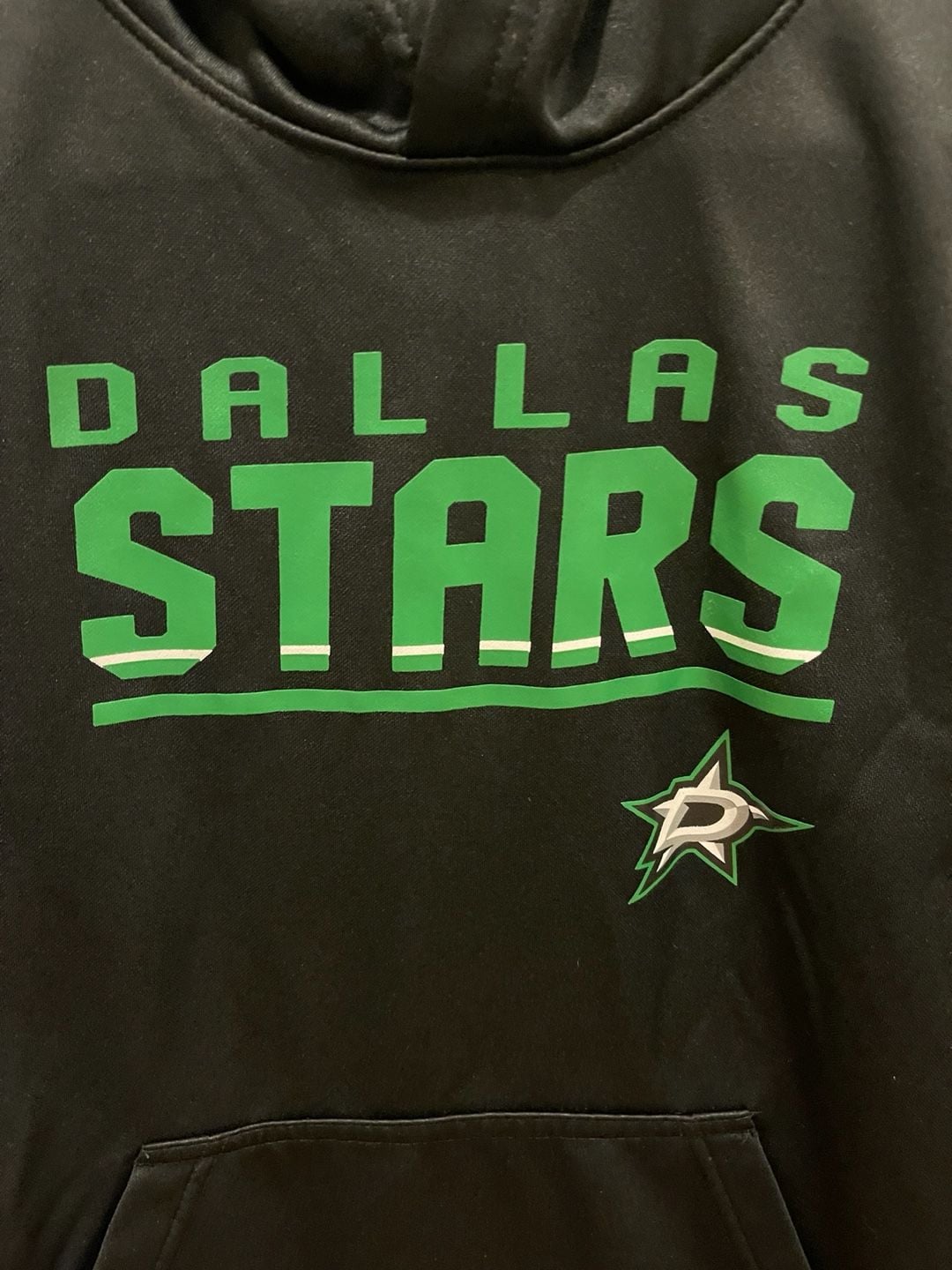 NHL Dallas Stars Youth Hoodie Black Pullover Sweatshirt 6