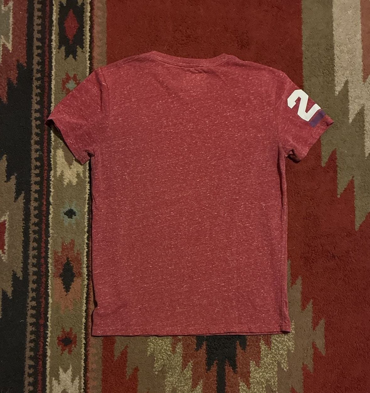 Superdry T-Shirt Size M Red Vintage Logo Short Sleeve Tee 8