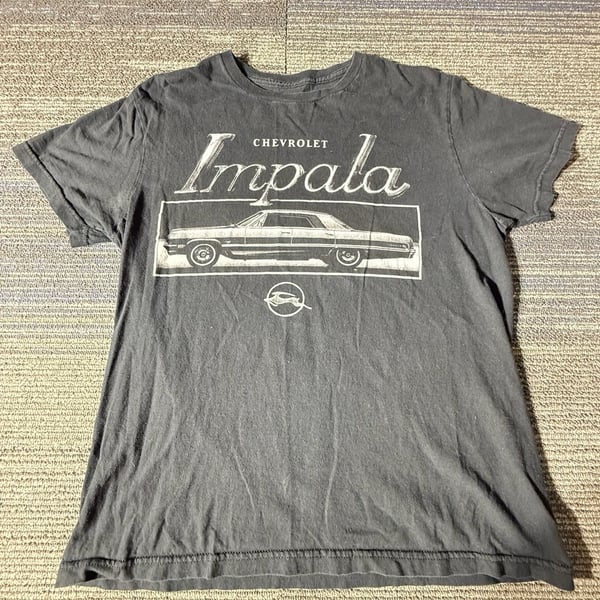 Chemistry Chevrolet Impala T-Shirt Size M Black Car Tee