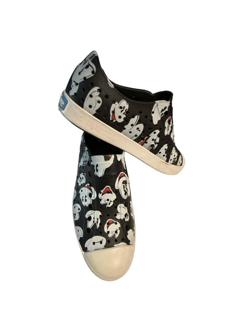 NATIVE Disney Parks Mickey Mouse Black Slip On Shoes Slides Unisex M5/W7 2