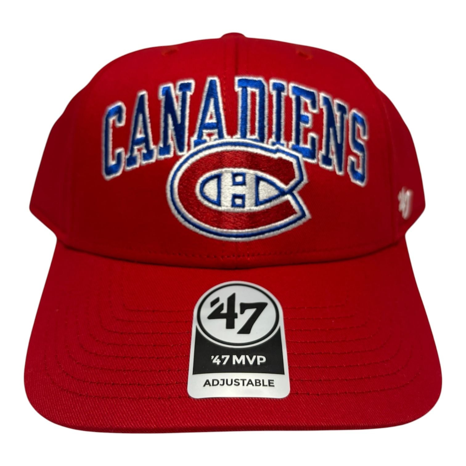 47 Brand Montreal Canadiens MVP Adjustable Hat Red 2