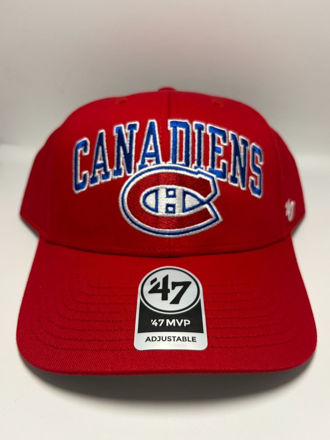 47 Brand Montreal Canadiens MVP Adjustable Hat Red 3