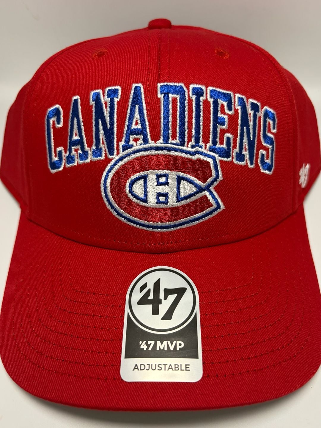 47 Brand Montreal Canadiens MVP Adjustable Hat Red 4