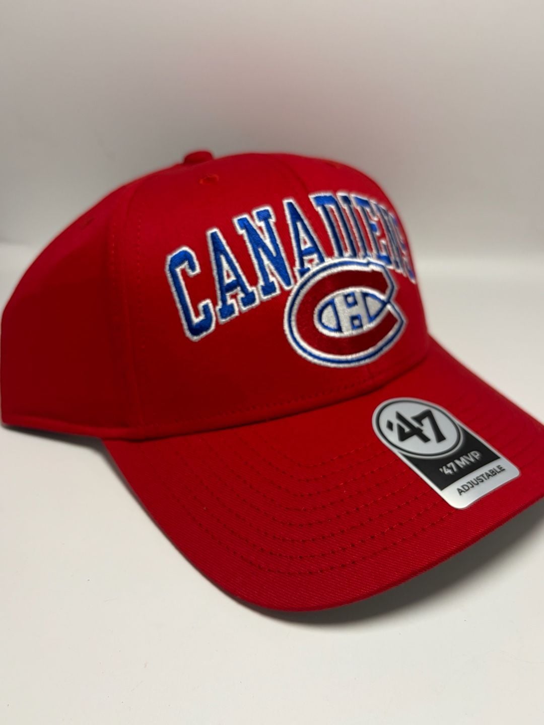 47 Brand Montreal Canadiens MVP Adjustable Hat Red 6