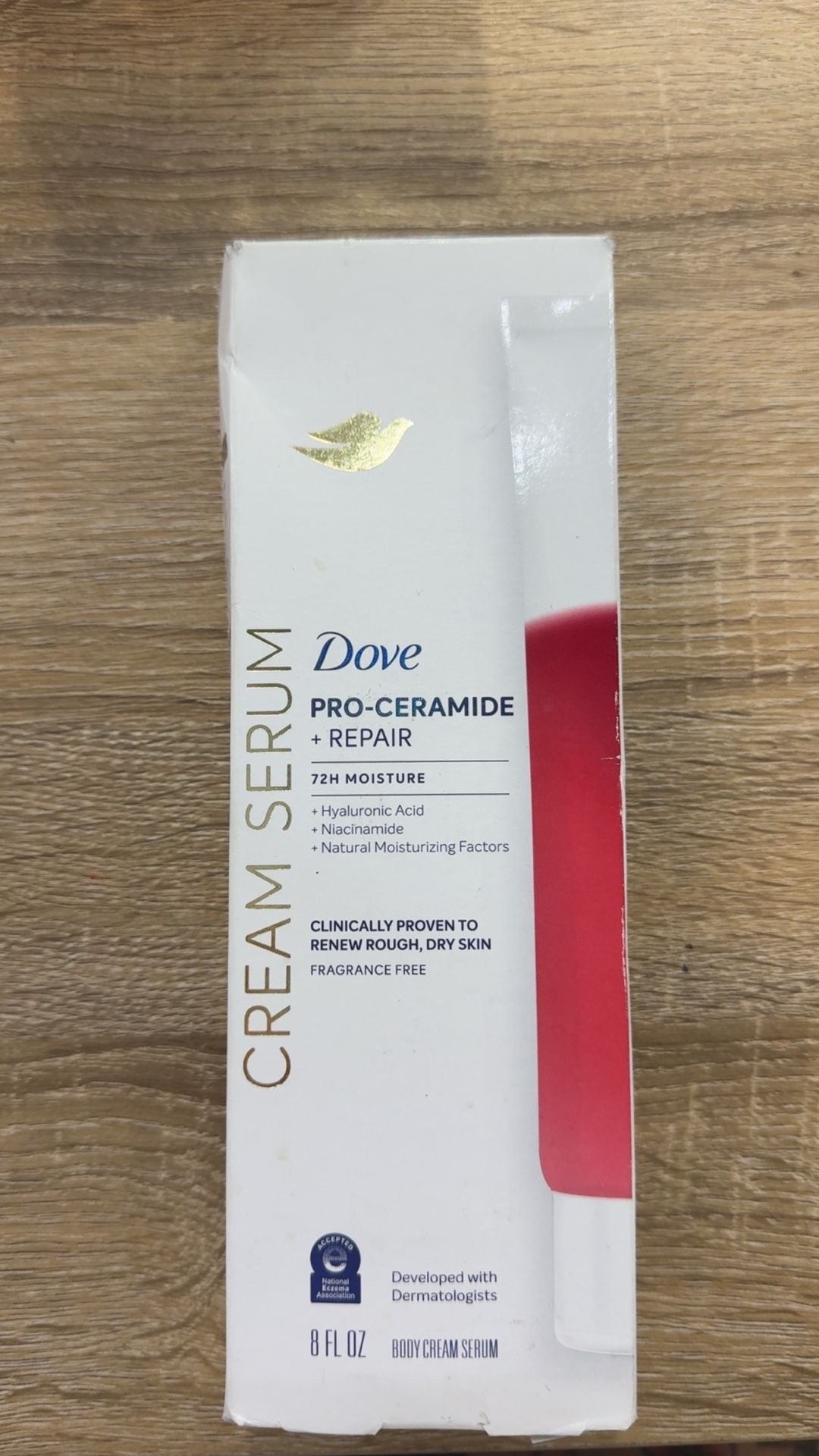 Dove Pro-Ceramide + Repair Body Cream Serum Size 8 Fl Oz 1