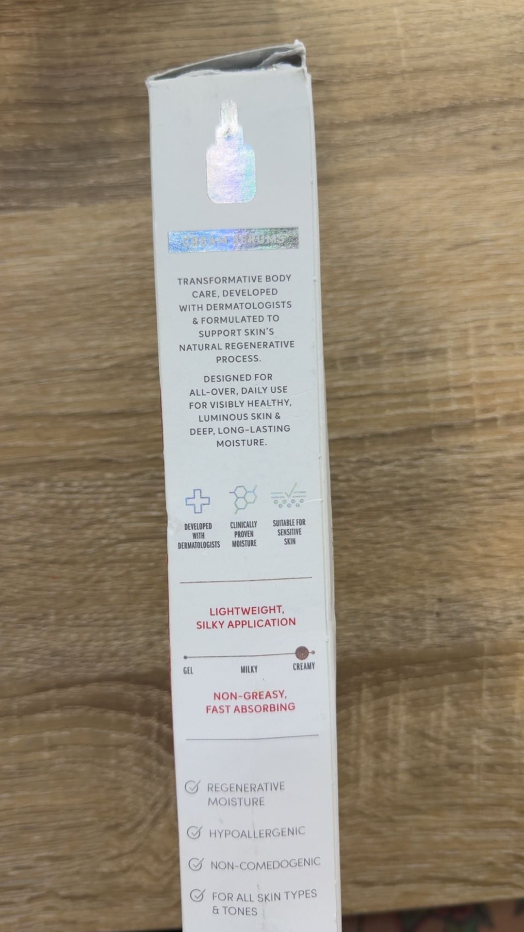 Dove Pro-Ceramide + Repair Body Cream Serum Size 8 Fl Oz 2