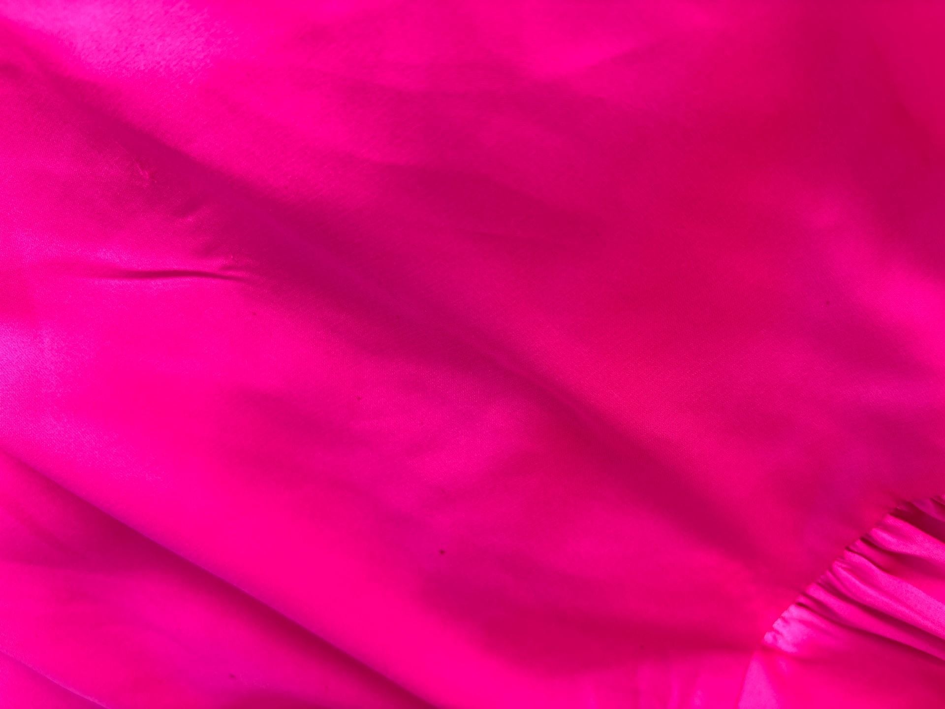 Princess Polly Pink Dress Size US 2 Hot Pink Satin Mini 4
