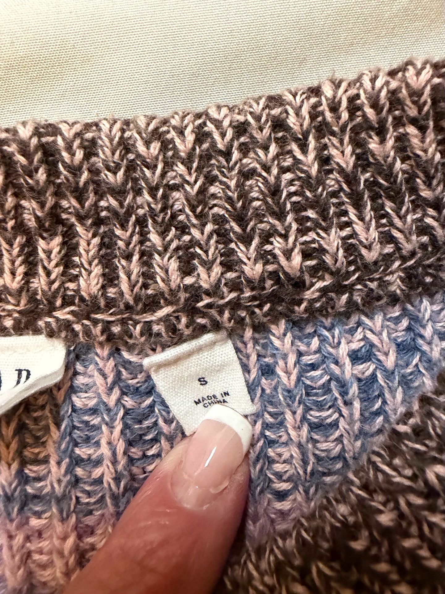 Gap Kids Sweater Size S Multicolor Striped Shaker Knit Pullover 7