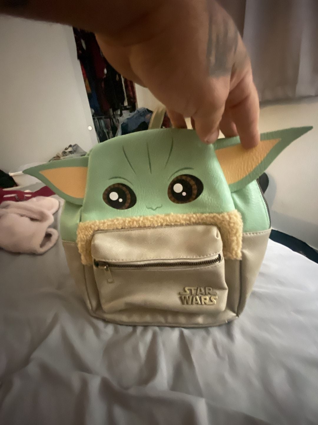 Star Wars The Child Grogu Baby Yoda Mini Backpack 1