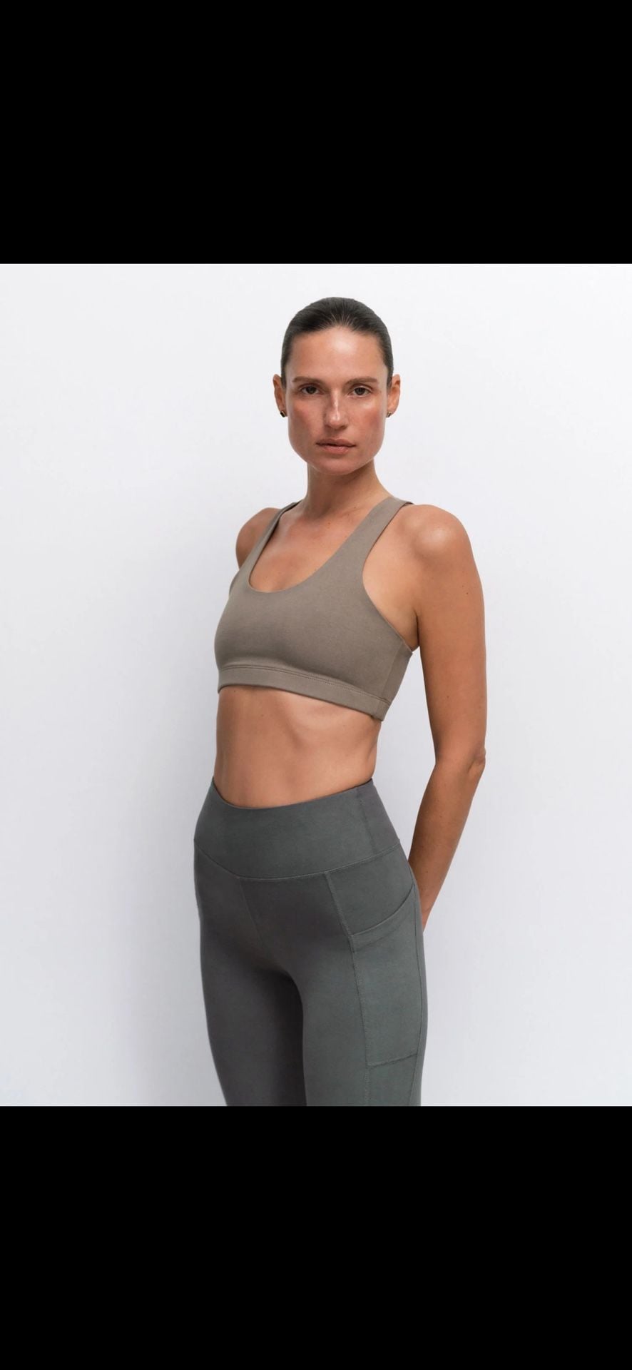 Mate The Label Organic Stretch Pocket Legging Forest Green 3