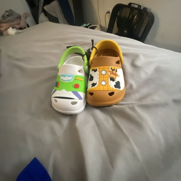 Disney Toy Story Toddler Boys Clog Sandals Size 5/6 Multi