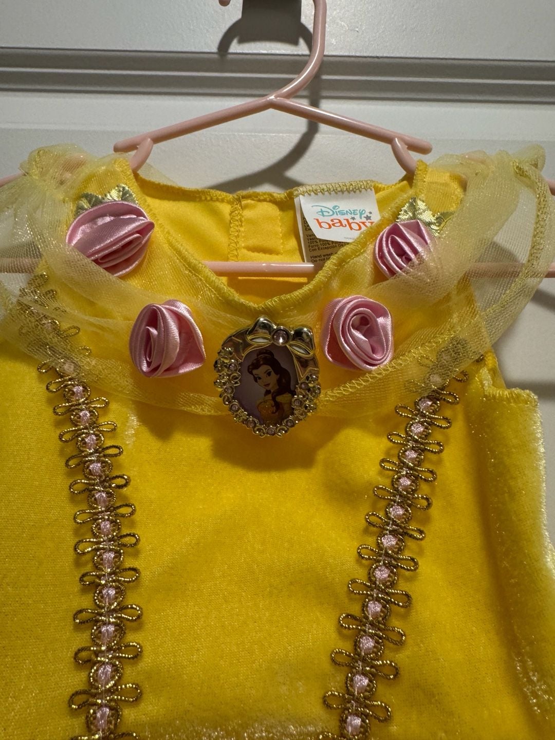 Disney Baby Belle Dress 6-12 Months Yellow 2