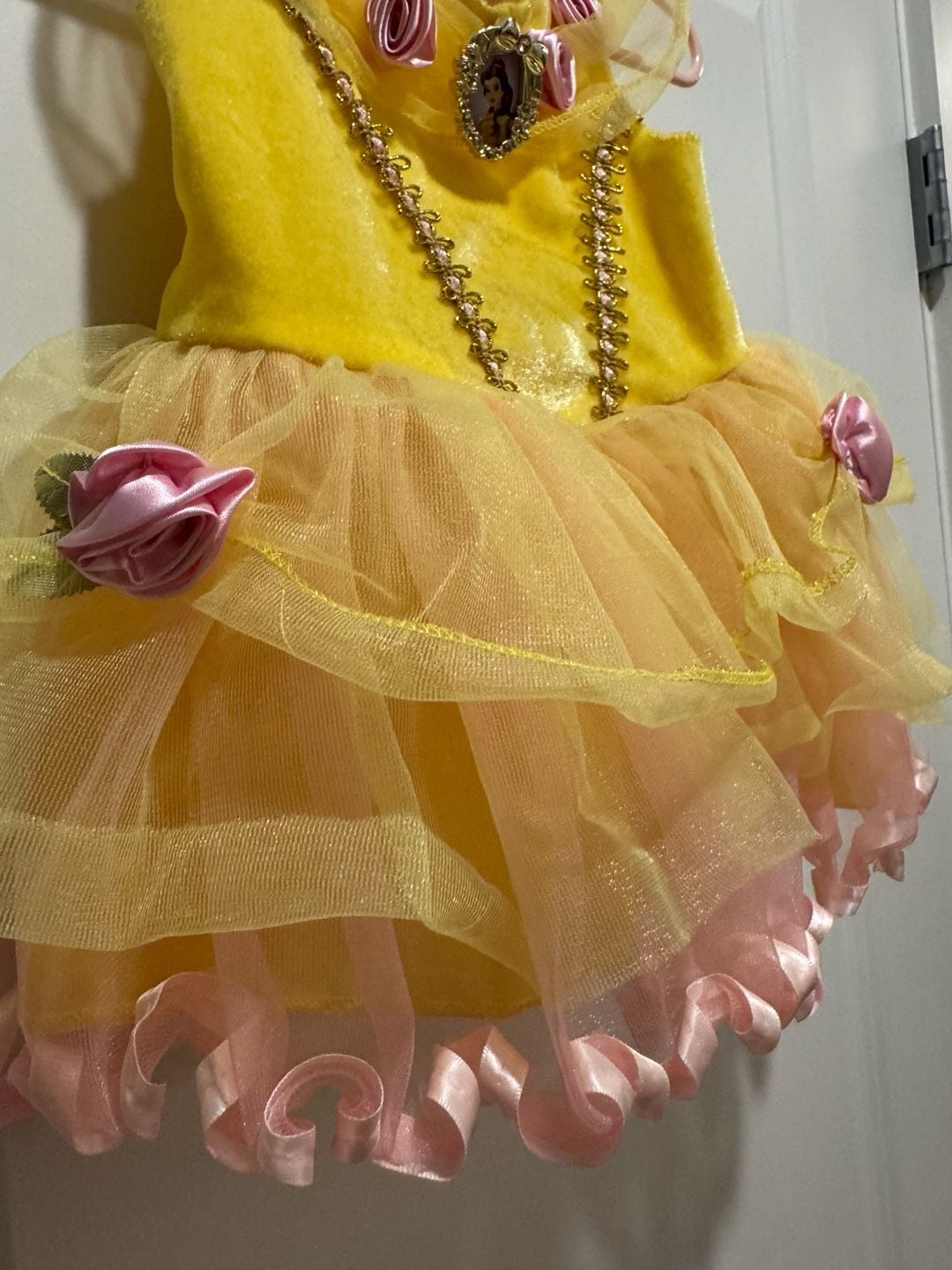 Disney Baby Belle Dress 6-12 Months Yellow 3