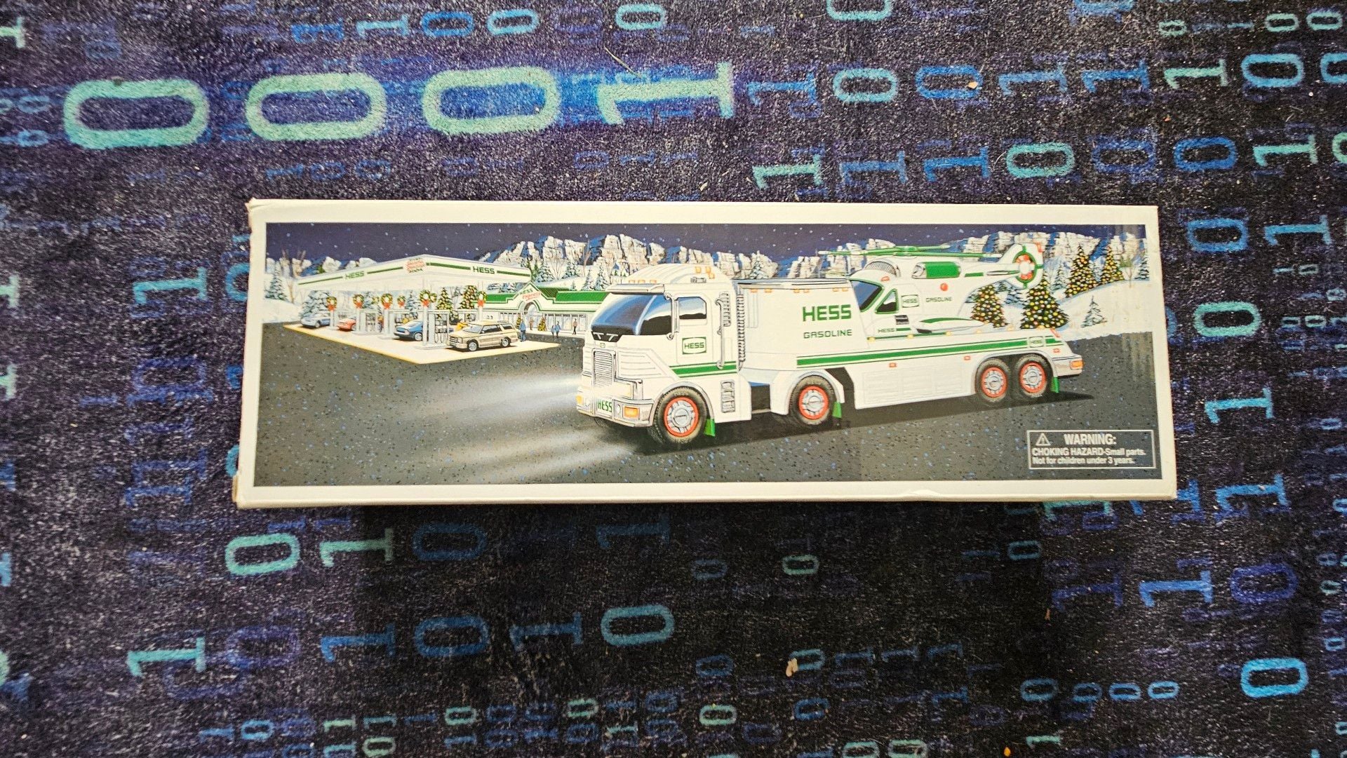 Hess Toy Truck And Helicopter 2006 8
