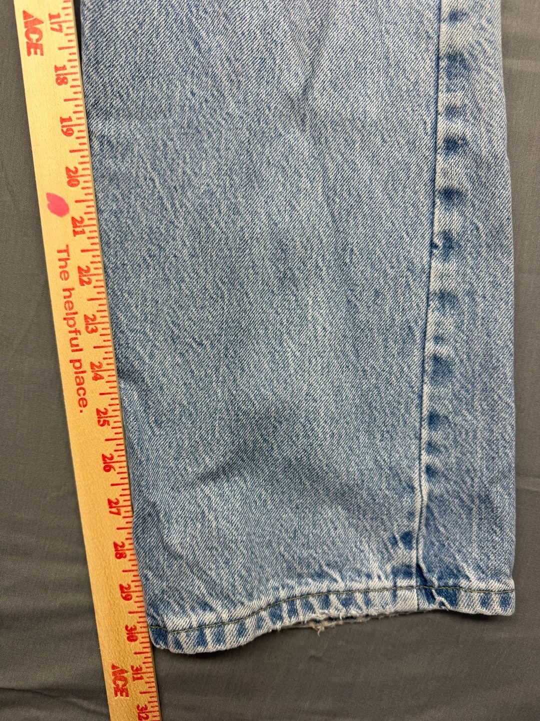 Lee Denim Jeans Light Wash Blue Straight Leg 90s Vintage 7