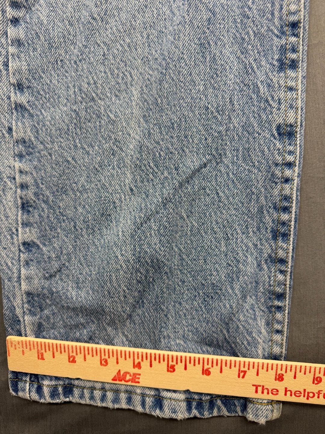 Lee Denim Jeans Light Wash Blue Straight Leg 90s Vintage 8