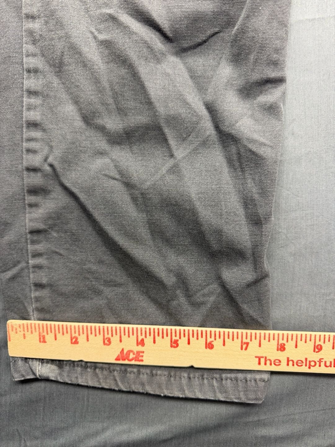 Carhartt Relaxed Fit Work Pants Size 36x34 Gray Canvas Carpenter 8