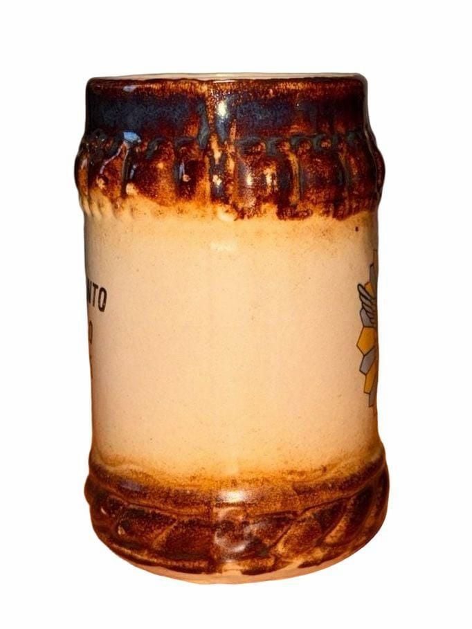 Vintage Cerâmica Pedreirense Casa do Sargento de São Paulo Ceramic Beer Stein 5