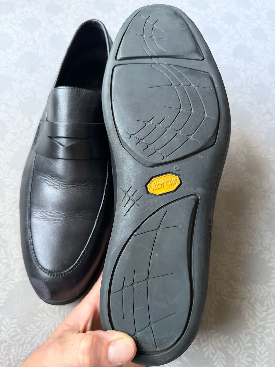 Allen Edmonds Lake Como Black Leather Penny Loafers 8