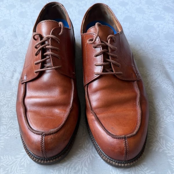 Johnston & Murphy Brown Leather Dress Oxford Shoes 20-5100