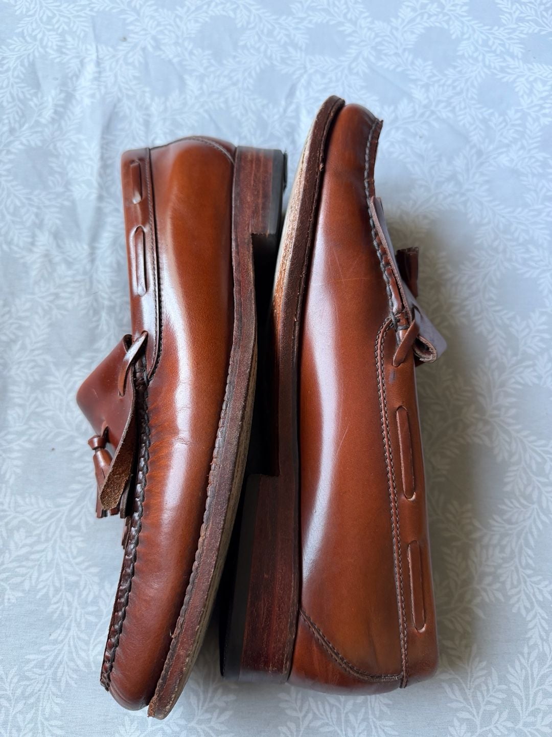 Johnston & Murphy Brown Leather Dress Oxford Shoes 20-5100 3