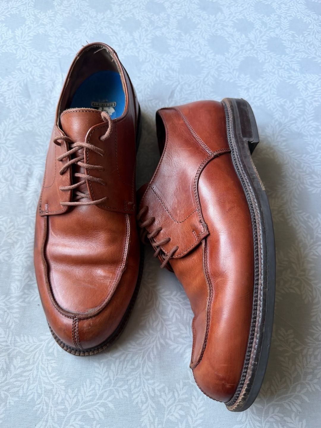 Johnston & Murphy Brown Leather Dress Oxford Shoes 20-5100 4