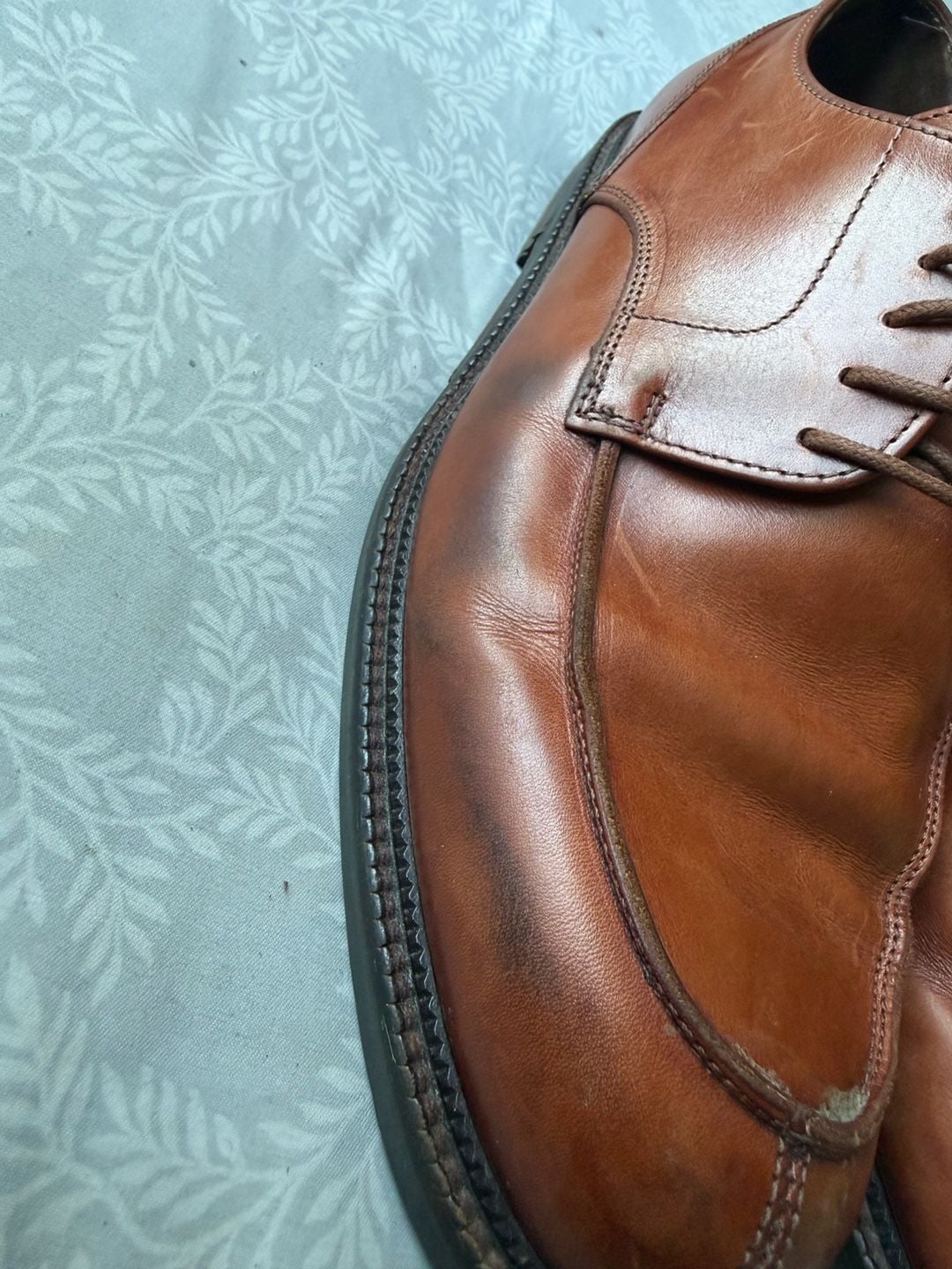 Johnston & Murphy Brown Leather Dress Oxford Shoes 20-5100 6