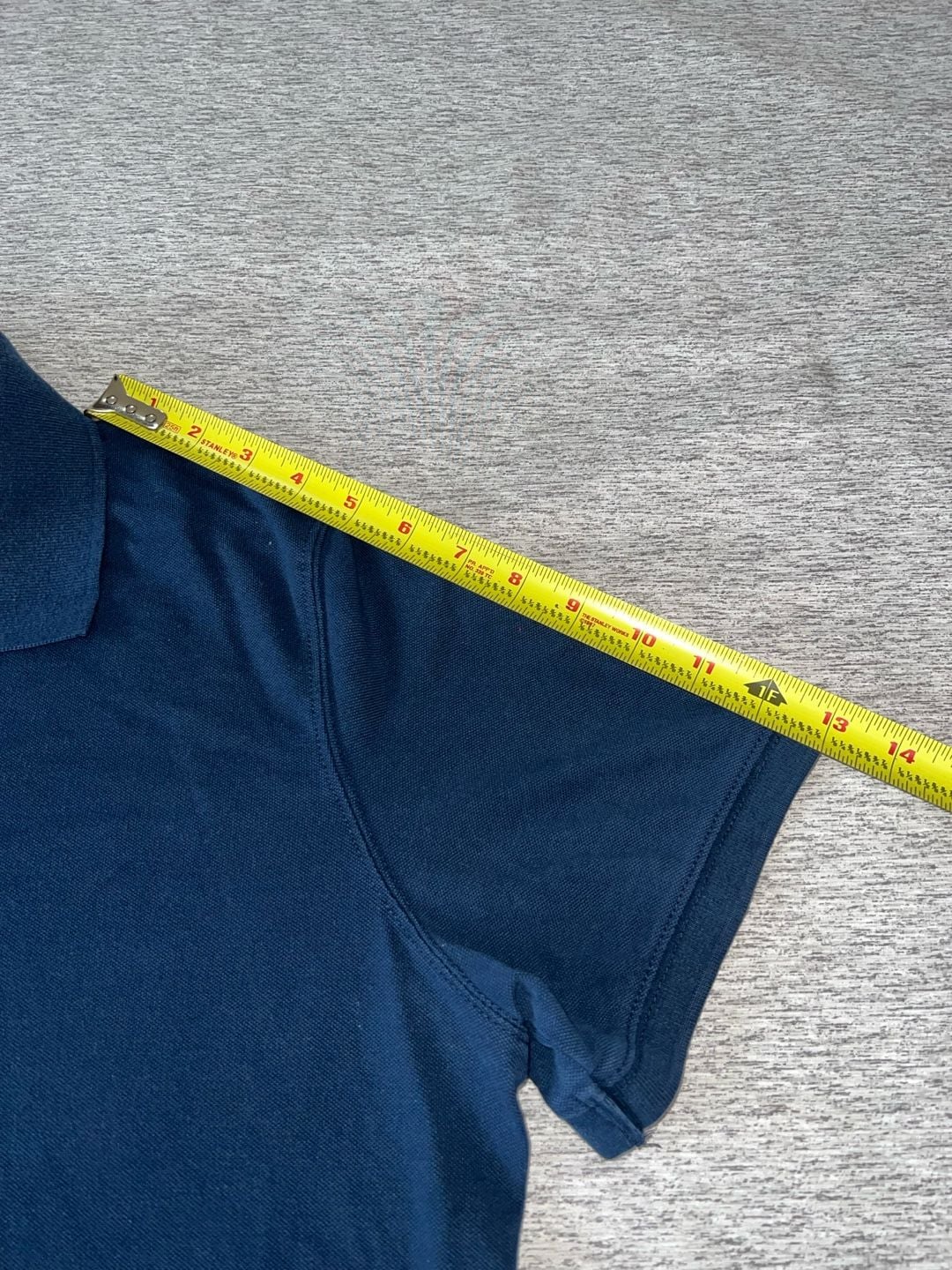 St. John’s Bay Men’s Polo Shirt Size L Blue Cotton Short Sleeve 5