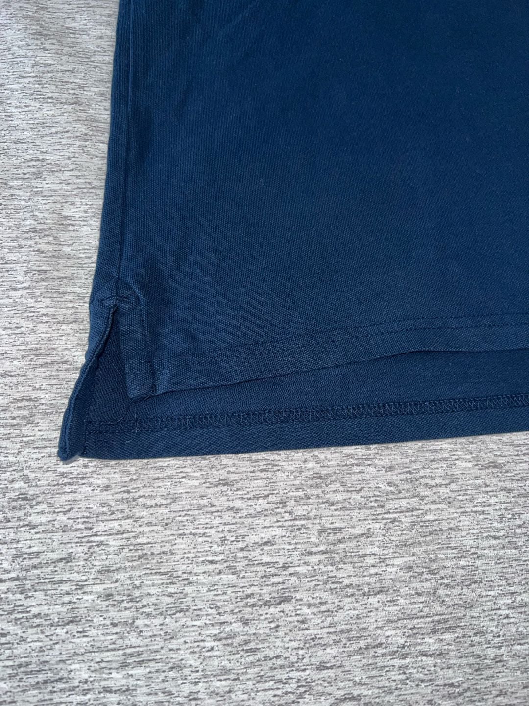 St. John’s Bay Men’s Polo Shirt Size L Blue Cotton Short Sleeve 8