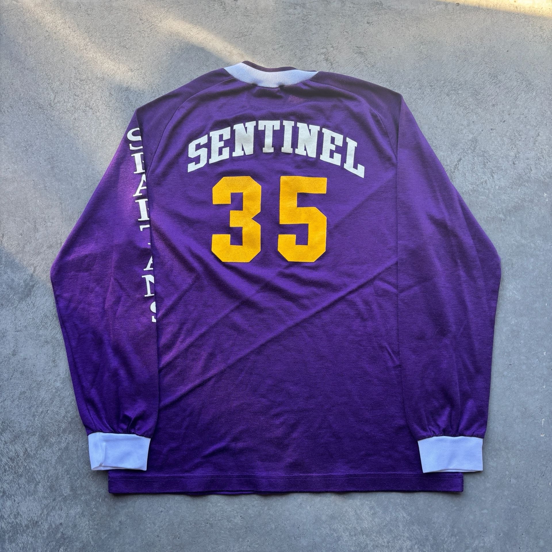 1980’s/90’s Missoula Sentinel Spartans Soccer Long Sleeve Jersey Kit Size L 2