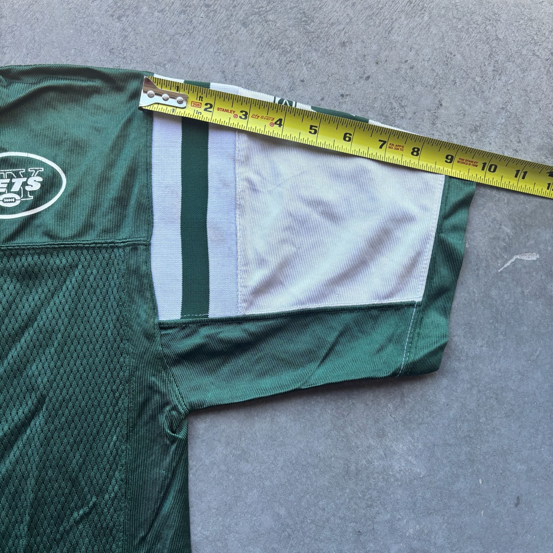 2000’s Vintage Brett Favre New York Jets #4 NFL Jersey Reebok Size YL 8