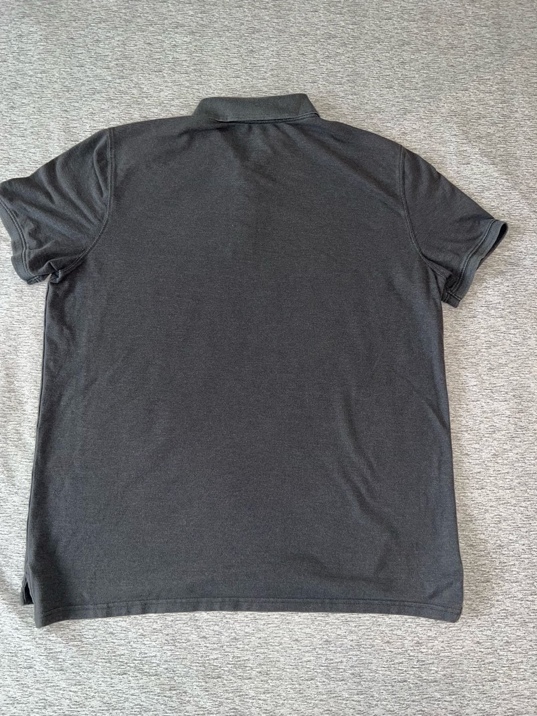 St. John's Bay Men's Gray Short Sleeve Polo Shirt 10